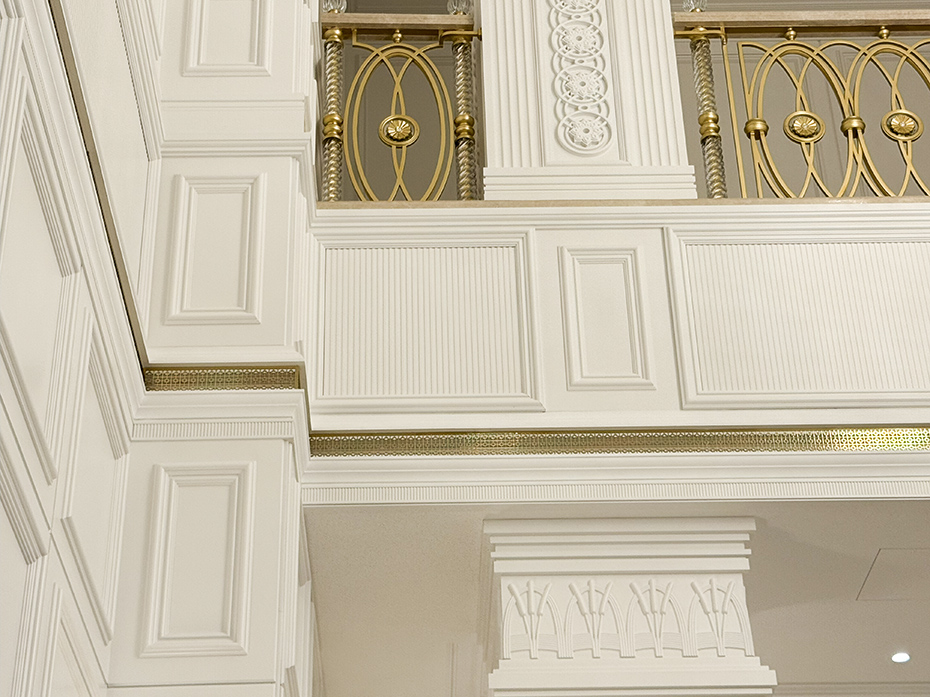 Решётка вентиляционная латунная fg-30012 матовая латунь