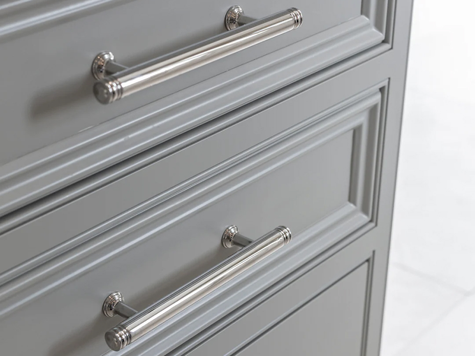 Мебельная ручка-скоба Armac Martin Corona 192 мм полированный никель