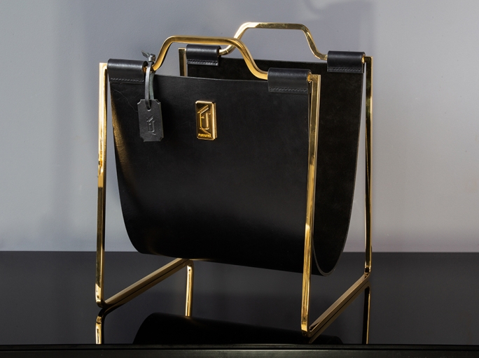 Подставка под сумки большая FG-12032БП позолота