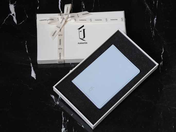 Обложка кожаная на паспорт FURNITEK модель FG-0201912 в подарочной коробке